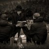 Zdjecie przedstawiające Marię Konopnicką, w wykonaniu klasy III TI